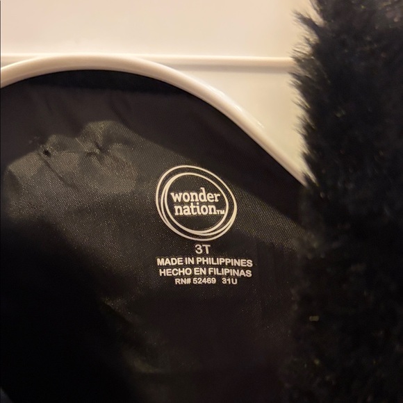 Wonder Nation Elegant Brown faux fur Jacket - Picture 2 of 4